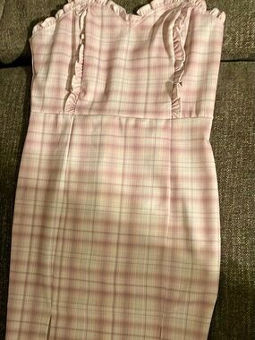 paparazzi Pastel Floral Satin Dress in Blush and Lavender
